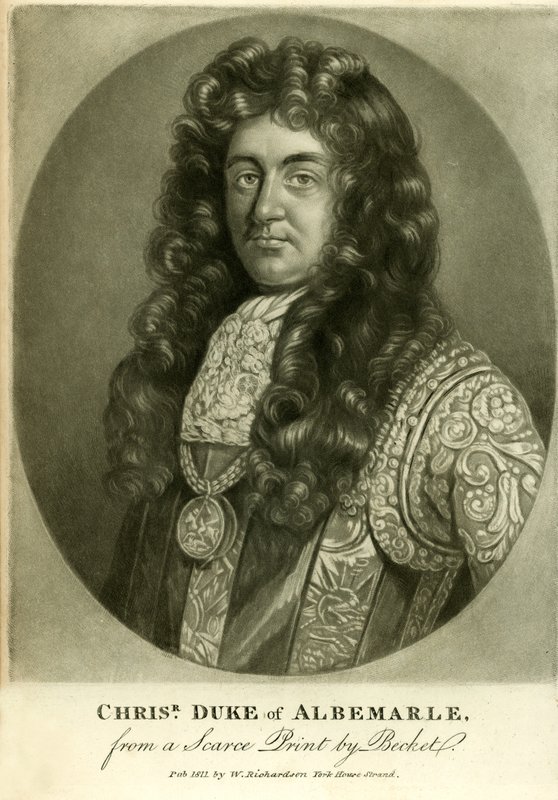 Krzysztof, książę Albemarle autorstwa English School