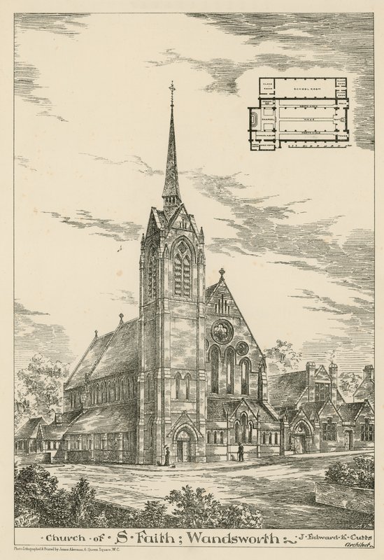 Kościół św. Wiary autorstwa English School
