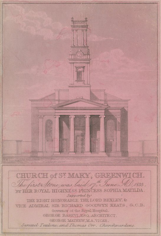Kościół Najświętszej Marii Panny, Greenwich autorstwa English School