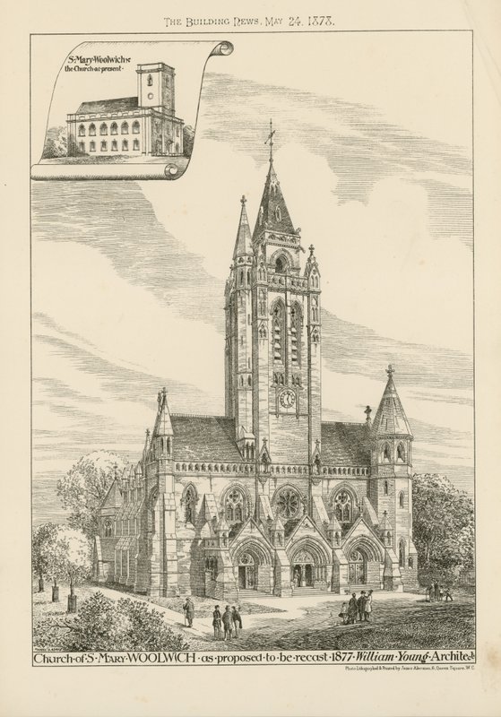 Kościół Najświętszej Marii Panny w Woolwich autorstwa English School