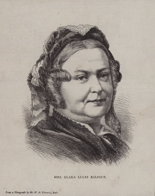 Clara Lucas Balfour, angielska aktywistka wstrzemięźliwości autorstwa English School
