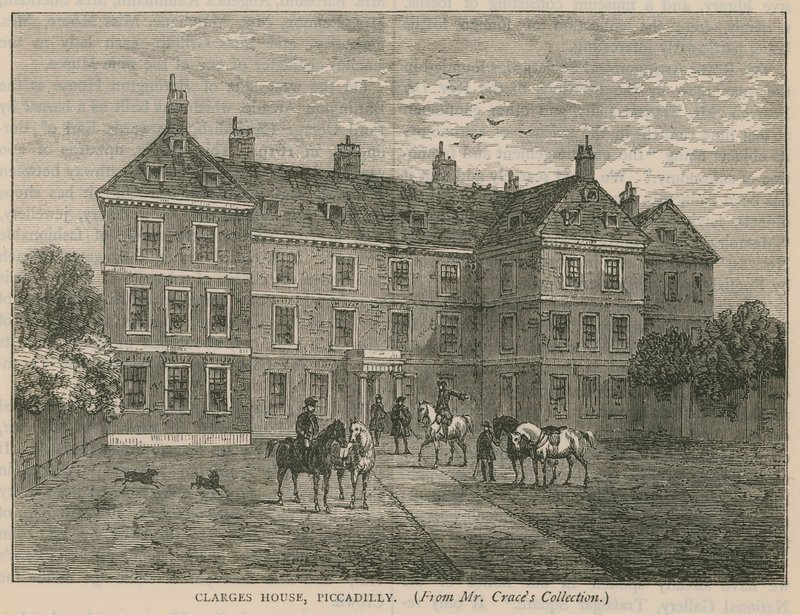 Clarges House, Piccadilly, Londyn autorstwa English School