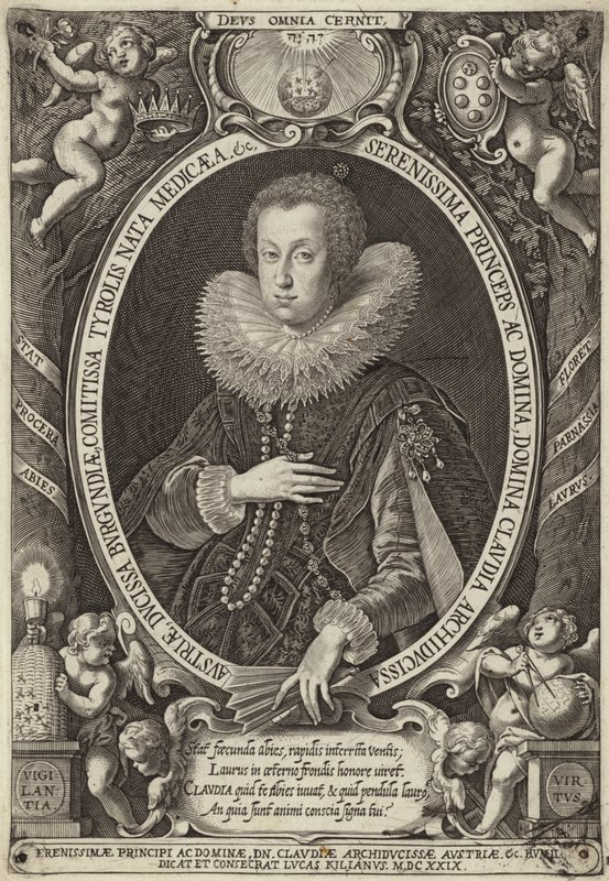 Claudia de Medici autorstwa English School