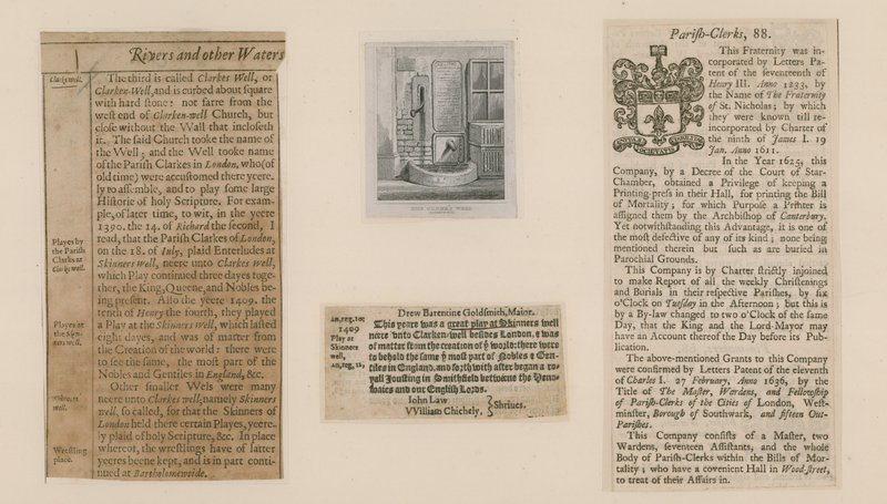 Urzędnicy Cóż, Clerkenwell autorstwa English School