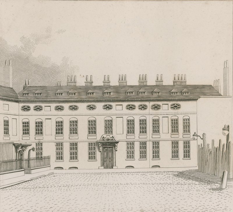 Cleveland House, Londyn autorstwa English School