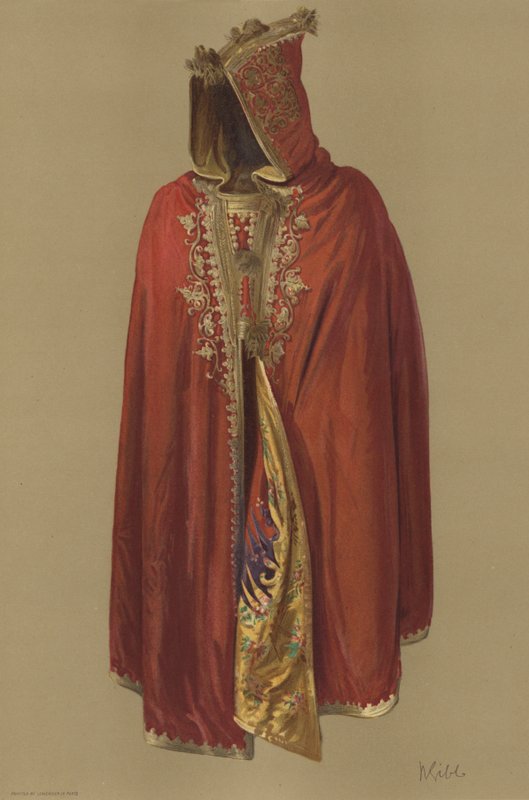 Płaszcz Napoleona I (chromolit) autorstwa English School