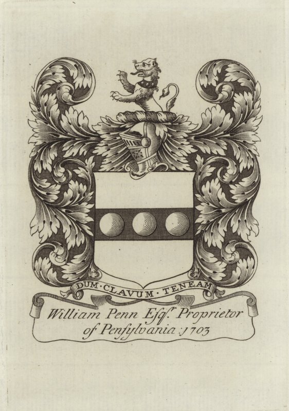 Herb Williama Penn autorstwa English School