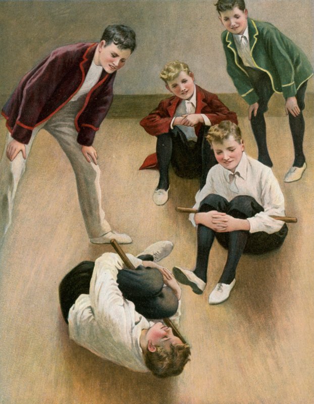 Walka kogutów autorstwa English School