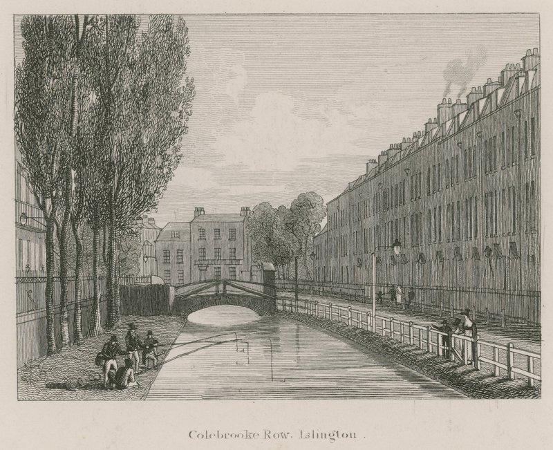 Colebrooke Row, Islington, Londyn autorstwa English School
