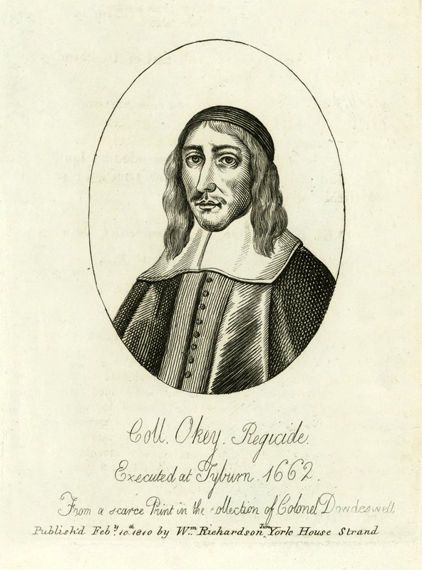 Pułkownik John Okey autorstwa English School