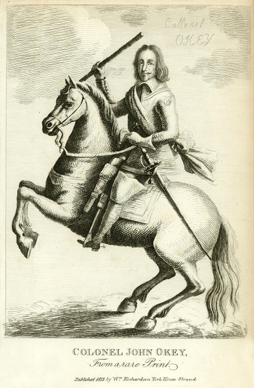 Pułkownik John Okey autorstwa English School