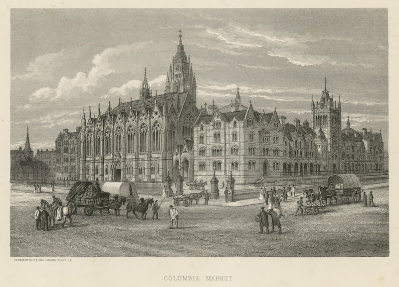 Columbia Market, Londyn autorstwa English School