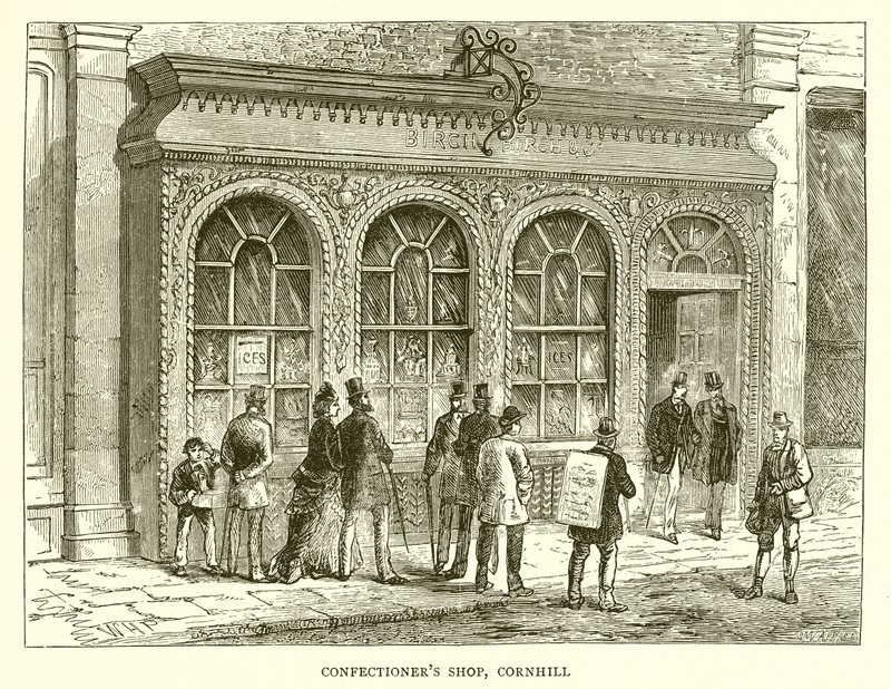 Cukiernia, Cornhill autorstwa English School