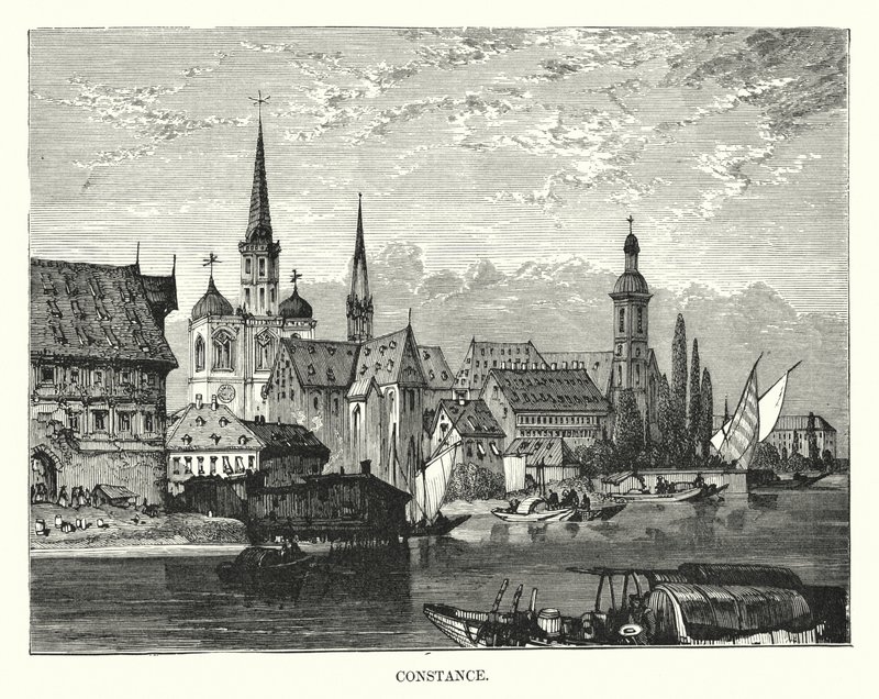 Konstancja (grawerunek) autorstwa English School