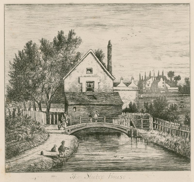 Copenhagen House, Londyn: śluza autorstwa English School