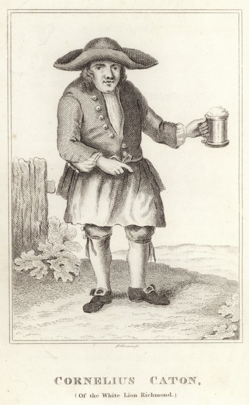Cornelius Caton, Białego Lwa Richmond autorstwa English School