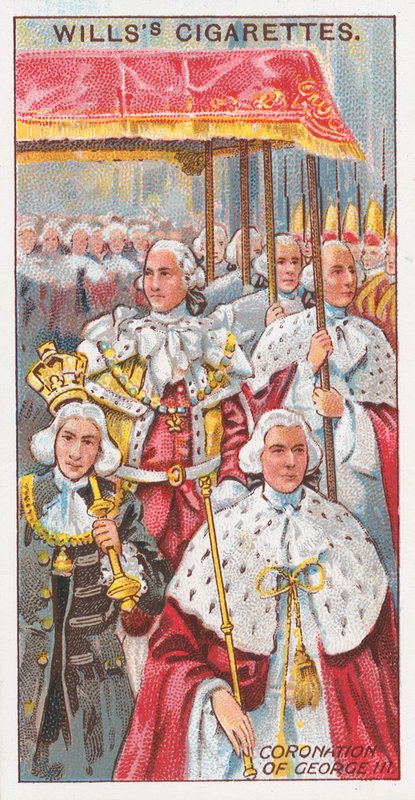 Koronacja Jerzego III autorstwa English School