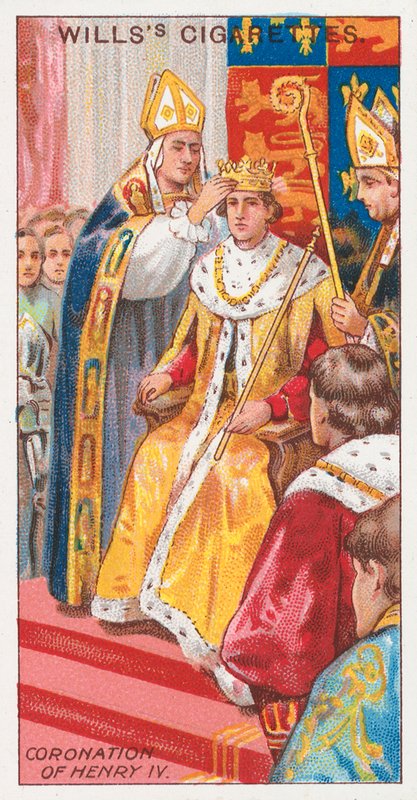 Koronacja Henryka IV autorstwa English School