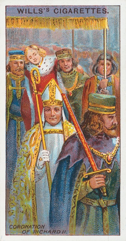 Koronacja Ryszarda II autorstwa English School