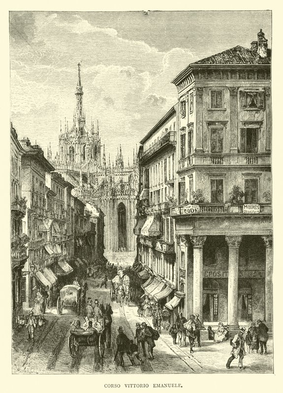 Corso Vittorio Emanuele autorstwa English School