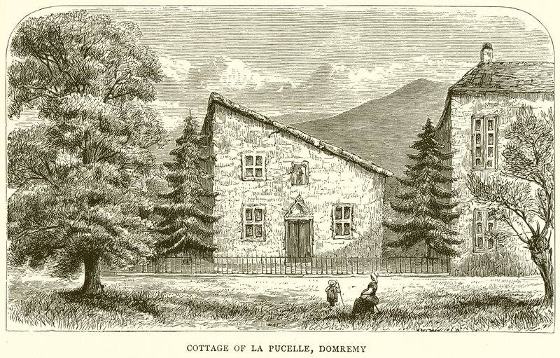 Domek La Pucelle, Domremy autorstwa English School