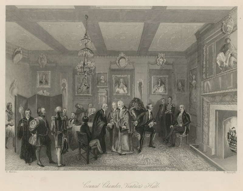 Sala Rady, Hala Winiarzy autorstwa English School