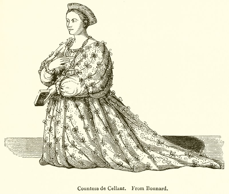 Hrabina de Cellant autorstwa English School