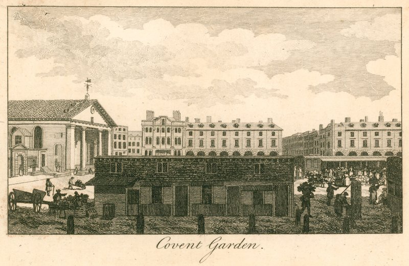 Covent Garden, Londyn autorstwa English School