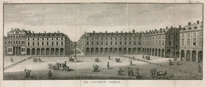 Covent Garden Market, Londyn autorstwa English School