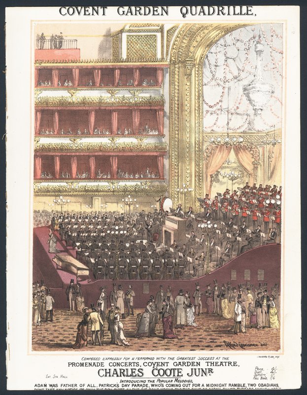 Covent Garden Quadrille autorstwa English School