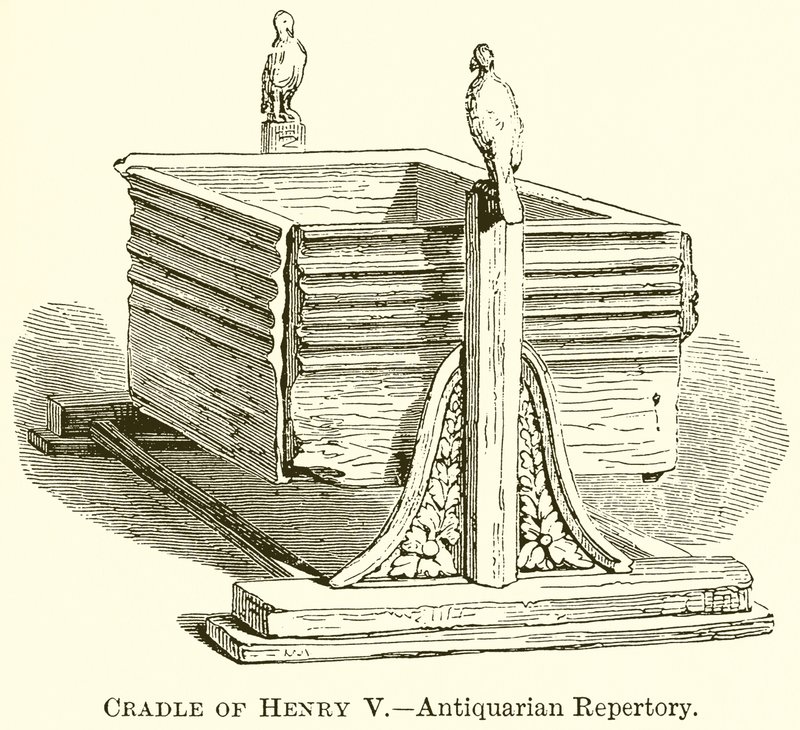 Kolebka Henryka V. — Repertuar antykwaryczny autorstwa English School