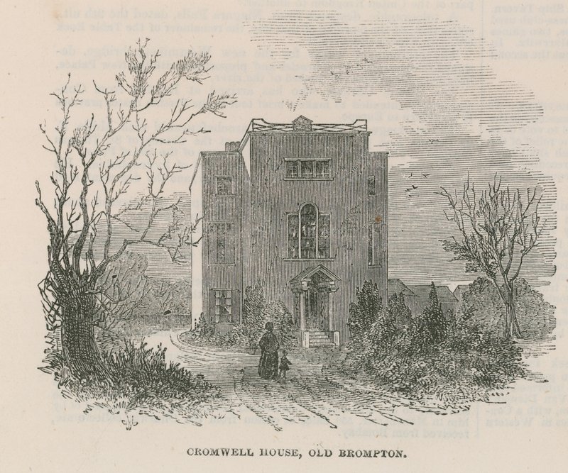 Cromwell House, Old Brompton, Londyn autorstwa English School