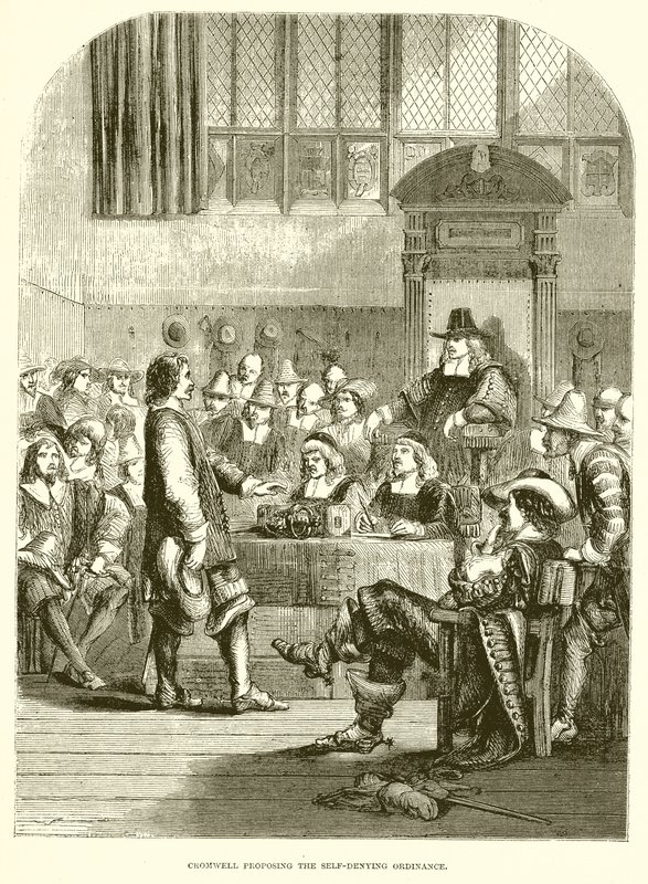 Cromwell proponuje rozporządzenie o samozaparciach autorstwa English School