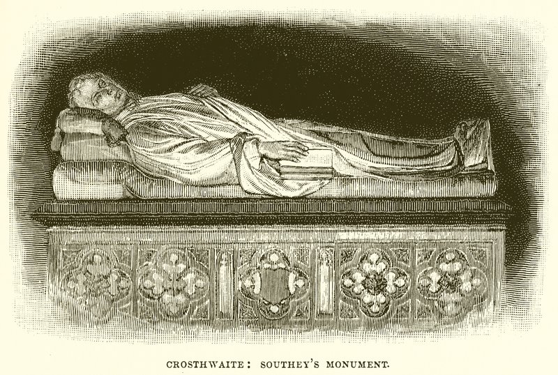 Crosthwaite: Pomnik Southeys autorstwa English School