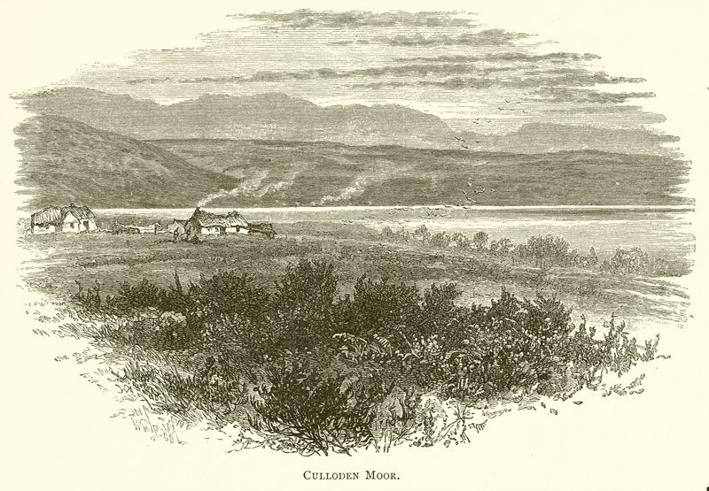 Culloden Moor autorstwa English School