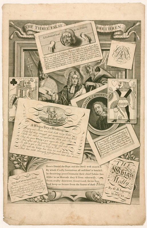Daniel Defoe (mężczyzna pod pręgierzem) autorstwa English School