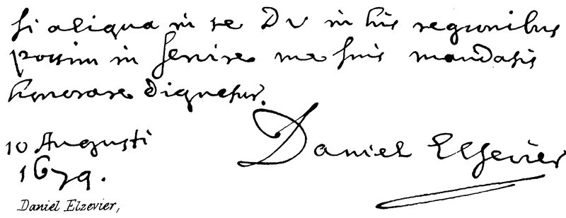 Daniel Elzevier autorstwa English School