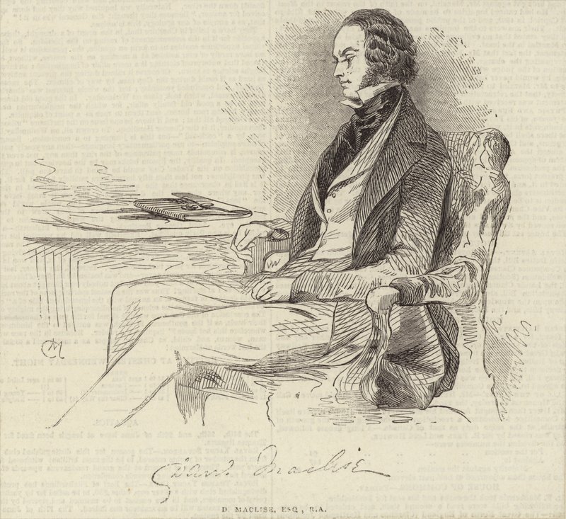 Daniel Maclise autorstwa English School