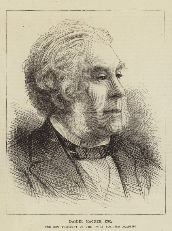 Daniel Macnee, Esquire (Grawerowanie) autorstwa English School