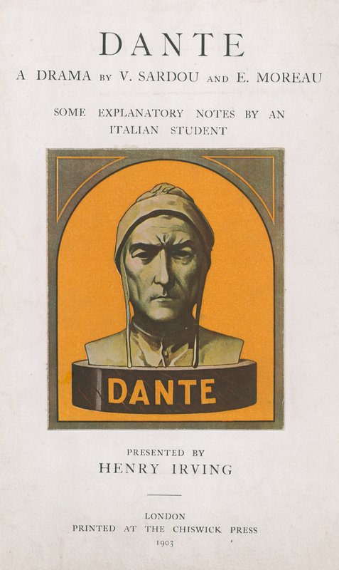 Dante A Drama V Sardou i E Moreau, kilka wyjaśnień włoskiego studenta autorstwa English School
