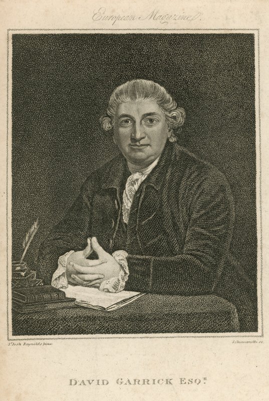 David Garrick, aktor autorstwa English School