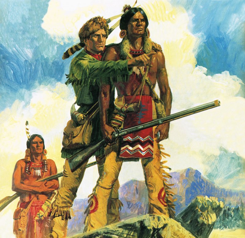 Davy Crockett autorstwa English School