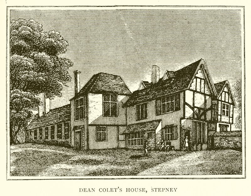 Dom Dziekana Coleta, Stepney autorstwa English School