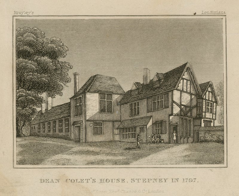 Dom Dziekana Coleta w Stepney autorstwa English School