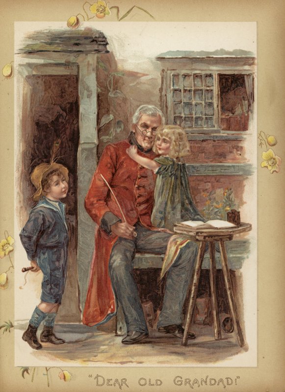 Drogi Stary Dziadku! (chromolit) autorstwa English School