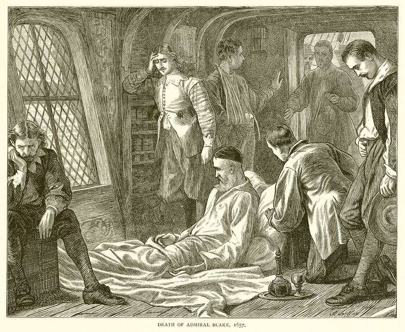 Śmierć admirała Blake