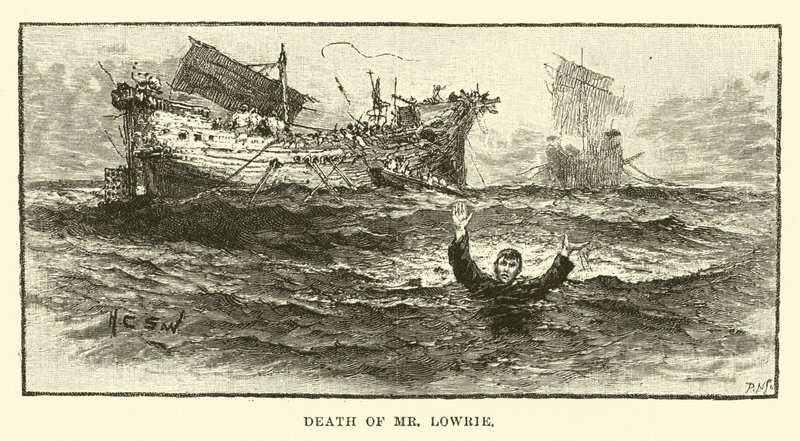 Śmierć pana Lowrie autorstwa English School