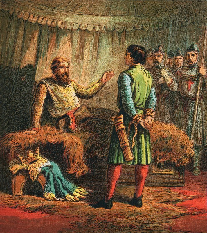 Śmierć Ryszarda Pierwszego autorstwa English School
