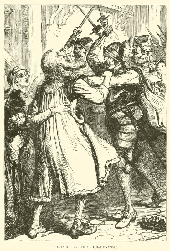 „Śmierć hugenotów” autorstwa English School