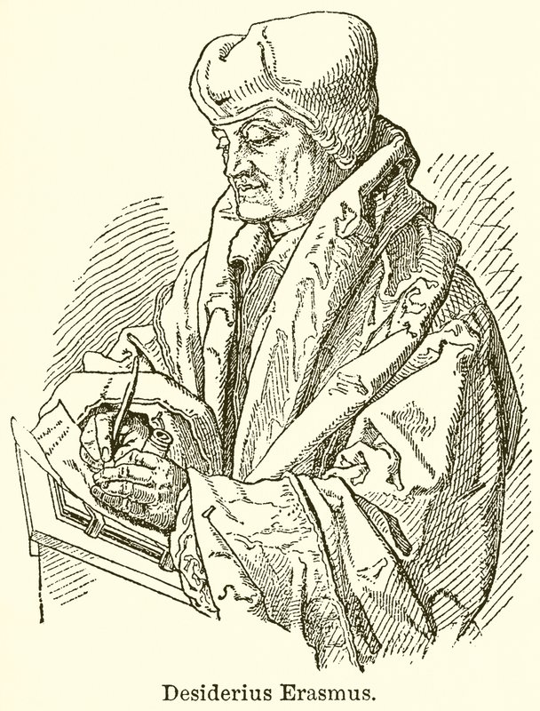 Desiderius Erasmus autorstwa English School